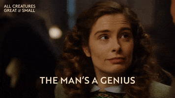 Genius Einstein GIF by All Creatures Great And Small
