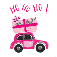 Christmas Car GIF by Pink Kisses