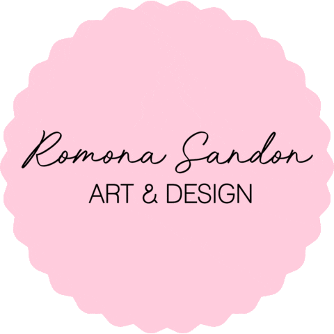 Art Logo Sticker by Romona Sandon