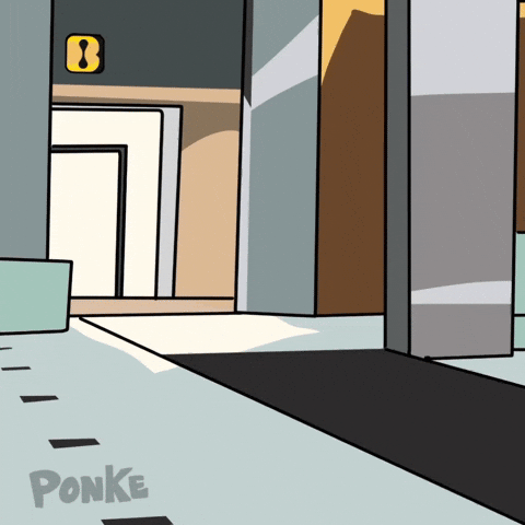 On My Way Running GIF by Ponke