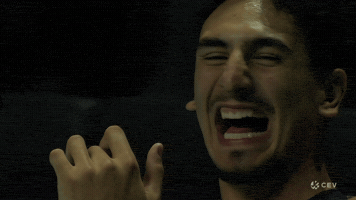 Volleyball Laughing GIF