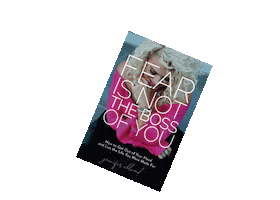 Scared Sticker by Jennifer Allwood