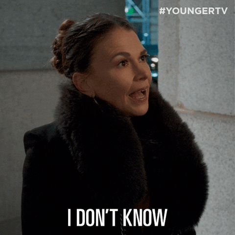 Sutton Foster Idk GIF by YoungerTV