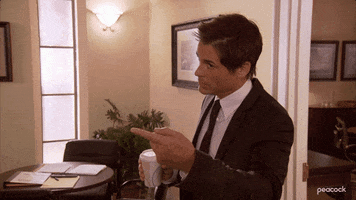 Talking Parks And Recreation GIF by PeacockTV