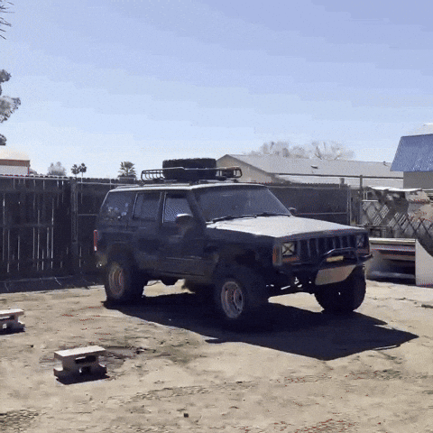 Jeep Xj GIF