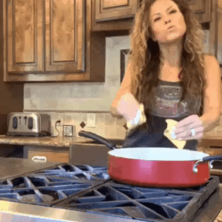 Mexican Food Dancing GIF by Tricia  Grace