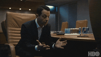 Shocked Jeremy Strong GIF by SuccessionHBO