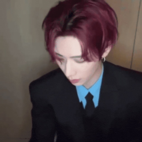 Stare Blinking GIF