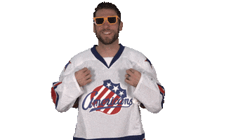 Hockey Smile Sticker by Rochester Americans