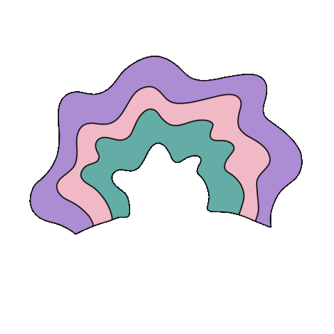 Rainbow Buenas Vibras Sticker by vibras social