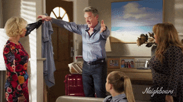 Paul Robinson Omg GIF by Neighbours (Official TV Show account)