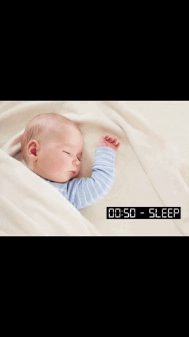 Tommyscharity baby tired newborn mummy GIF