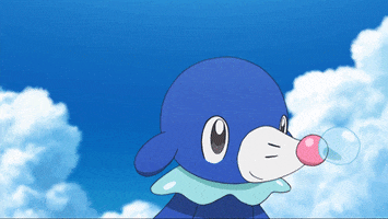Happy Blow Bubbles GIF by Pokémon