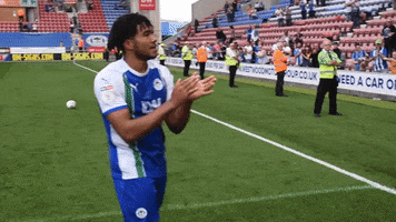reece james clapping GIF by Wigan Athletic