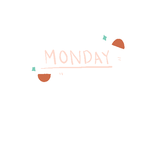 Monday Week Sticker