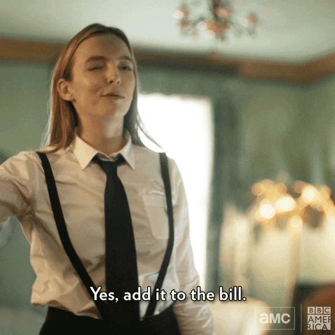 Killing Eve Television GIF by BBC America - Find & Share on GIPHY