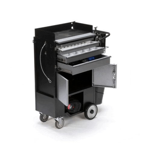 Fc-400Wat Flexcart Large Equipment Cart GIF