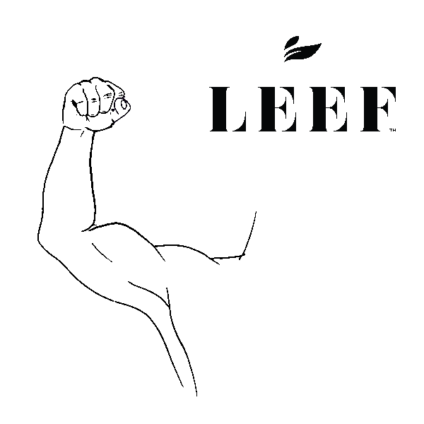 LEEF Organics Sticker