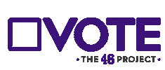 Voting Election 2020 Sticker by The 46 Project