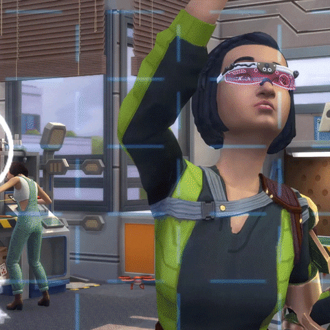 Robot College GIF by The Sims