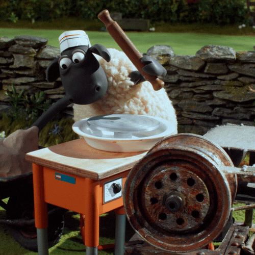 Shaun The Sheep Pizza GIF by Aardman Animations - Find & Share on ...