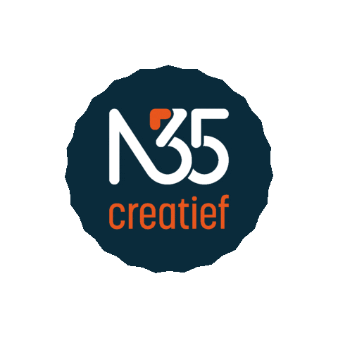 N35 creatief Sticker