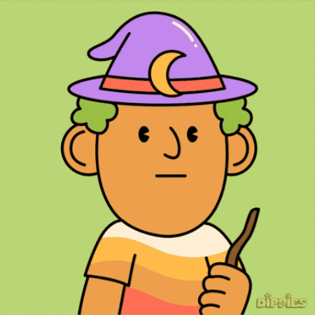 Magic Wizard GIF by Dippies