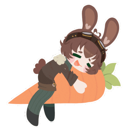 Animation Bear Sticker