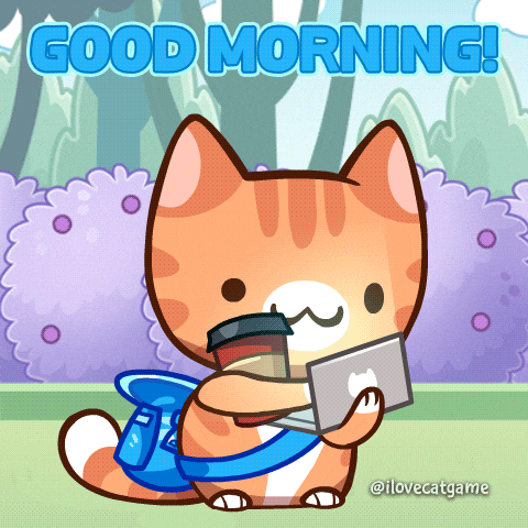 Working Good Morning GIF by Mino Games