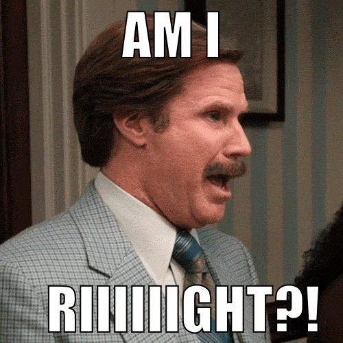 say what will ferrell GIF by Anchorman Movie