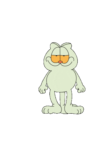 Garfield Bootleg Sticker