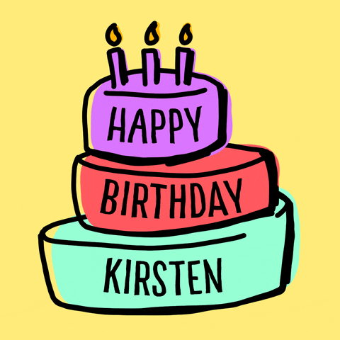 Happy-birthday-by-kirsten GIFs - Get the best GIF on GIPHY