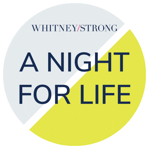 Whitney/Strong Sticker