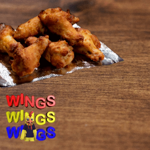 Wings GIF by Snappy Tomato Pizza