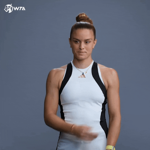 Maria Sakkari Tennis GIF by WTA