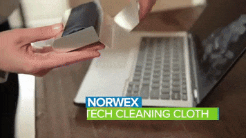 Computer Cleaning Norwex Cloth GIF by Norwex