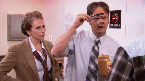 The Office Dwight Shrute GIF by Jacob Graff