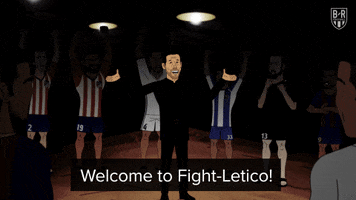 champions league fighting GIF by Bleacher Report