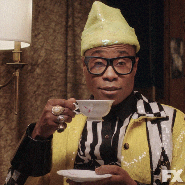 Billy Porter Sipping Tea GIF by Pose FX