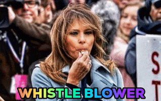 melania whistleblower whistle blower GIF