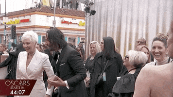 Keanu Reeves Oscars GIF by The Academy Awards