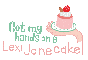 Lexijane Sticker by Lexi Jane Cakes
