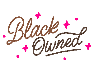 Blackowned Sticker by The Baddie Factory