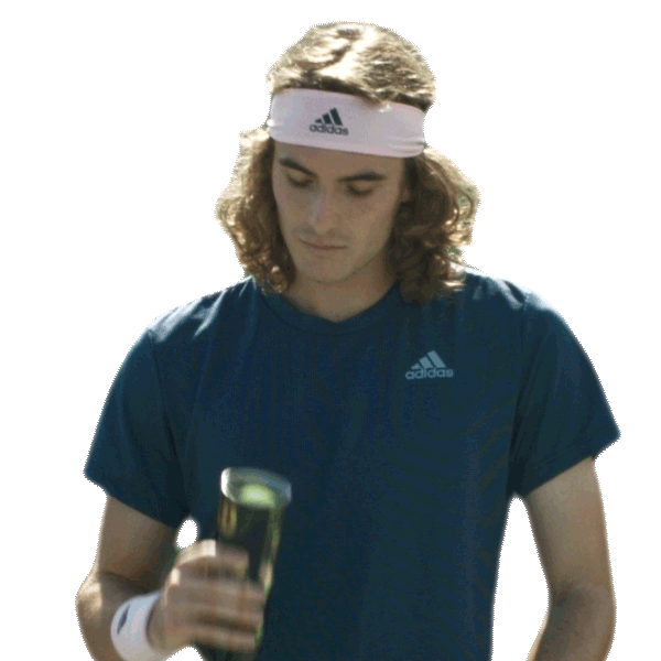 Stefanos Tsitsipas Tennis Ball Sticker by Wilson Tennis ...