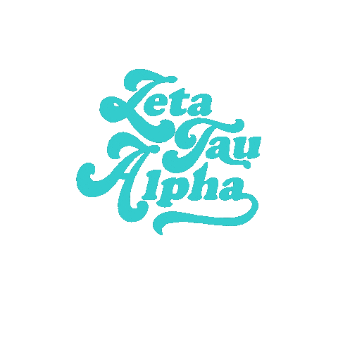 Georgia State  Zeta Tau Alpha Sticker