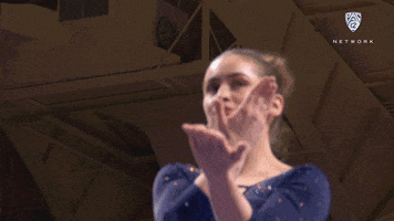 Balance Beam Makeup GIF by Pac-12 Network