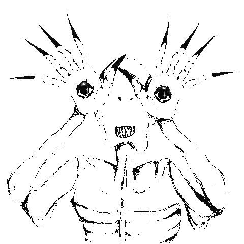 Black And White Sticker