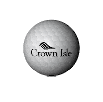 Golf Ball Sticker by Crown Isle