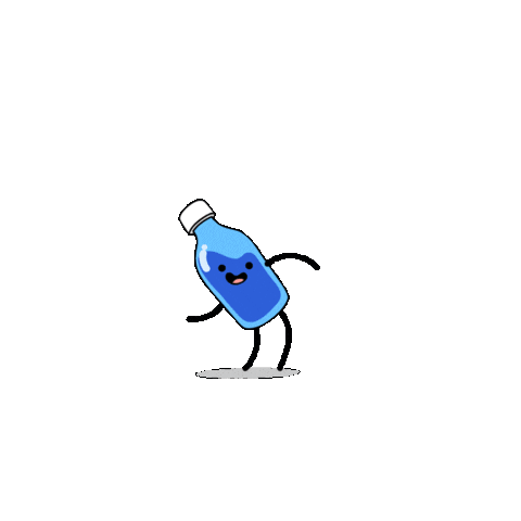 Water Bottle Challenge Sticker By Youtube Kids For Ios Android Giphy