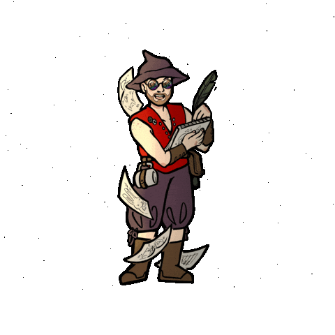 Tomfoolery Shenanigans Sticker by Thom Fuewellery